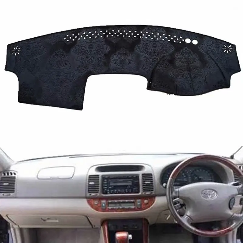 

Flannel Dashmat Dashboard Cover Dash Car Mat Carpet Car-styling for Toyota Camry Xv30 Daihatsu Altis 2001 2002 2003 2004 2005