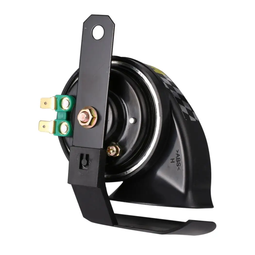 

12V 135DB Universal Car Horn Black Snail Waterproof Signal Horn Car Horns Signal for Auto Vehicle Trucks siren Car Accessories