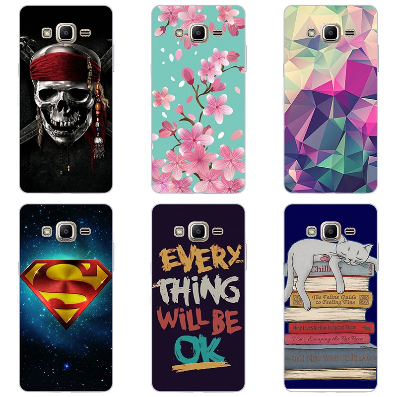 hard Plastic phone case cover For Samsung Galaxy J2 prime G532F G532M shell printing Painted Flower |