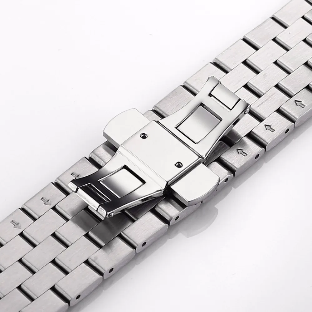 Применяется к Apple Watch для DW Tissot Casio Longines на металлический ремешок из нержавеющей