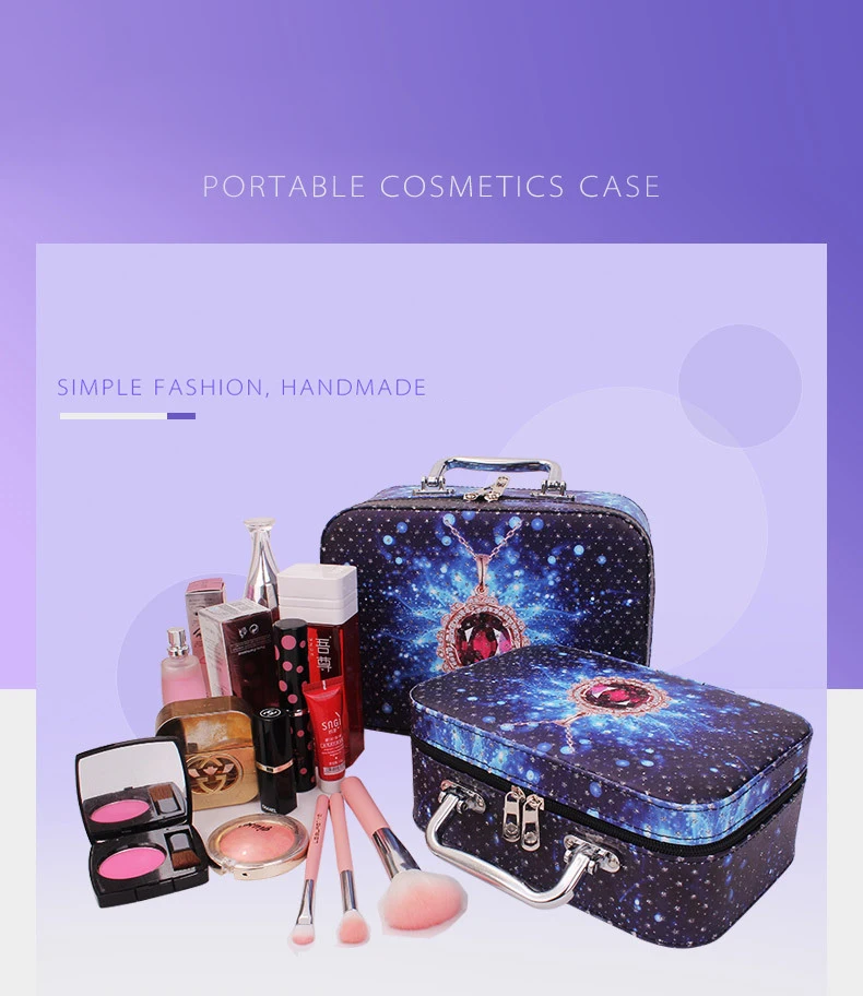 Professional Makeup косметичка водостойкая Женская мода Makeup Box Make Up Organizer большая сумка для хранения багажа дорожная сумка сумки