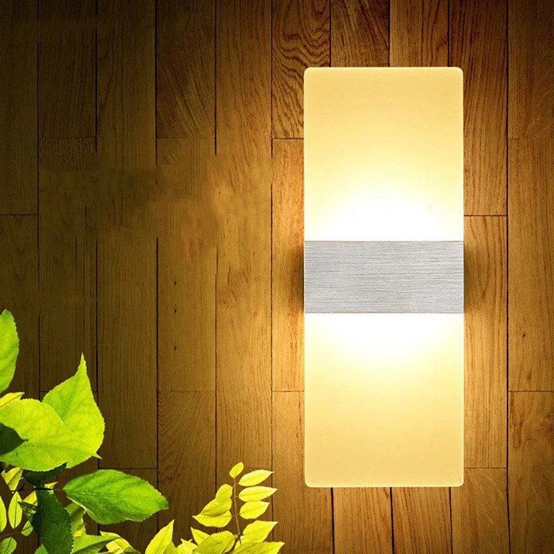  LED Wall Light-up Down Cube Indoor Outdoor Sconce Lighting Lamp Fixture Decor DAG-ship - 33030734944