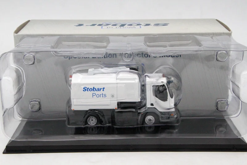 

Atlas 1:76 Eddie Stobart Ports DAF LF Johnston 600 Road Sweeper Diecast Metal Models Toys Car Collection
