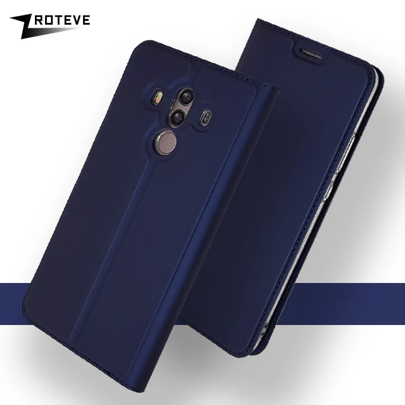 Чехол для Huawei Mate 10 Pro Кожаный флип-чехол Lite Mate10 чехлы | Мобильные телефоны и