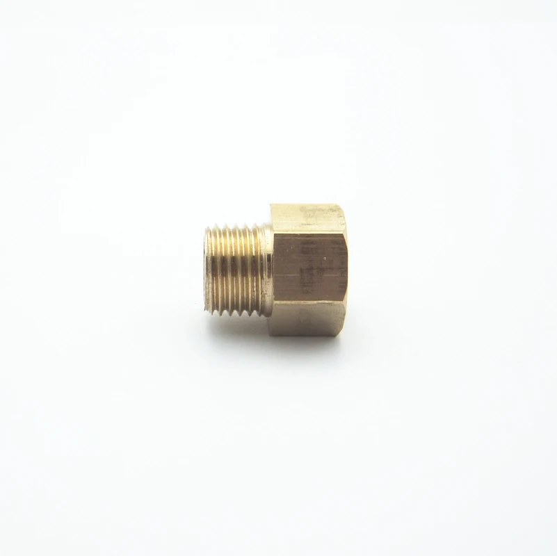 Adaptateur Filetage Laiton 1/4 BSPT Mâle Vers 1/4 NPT Femelle - Pour Manomètre, Transmission Fluides