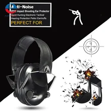 Анти-шум Влияние Спортивной Охоты Электронная Earmuff Съемки Тактические Защитные Наушники Peltor Защиты Органов Слуха Наушники