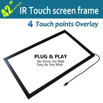 

BIGGEST PROMOTION: Infrared Real 10 touches 42inch Screen Frame/ Panel for Video confrerence system