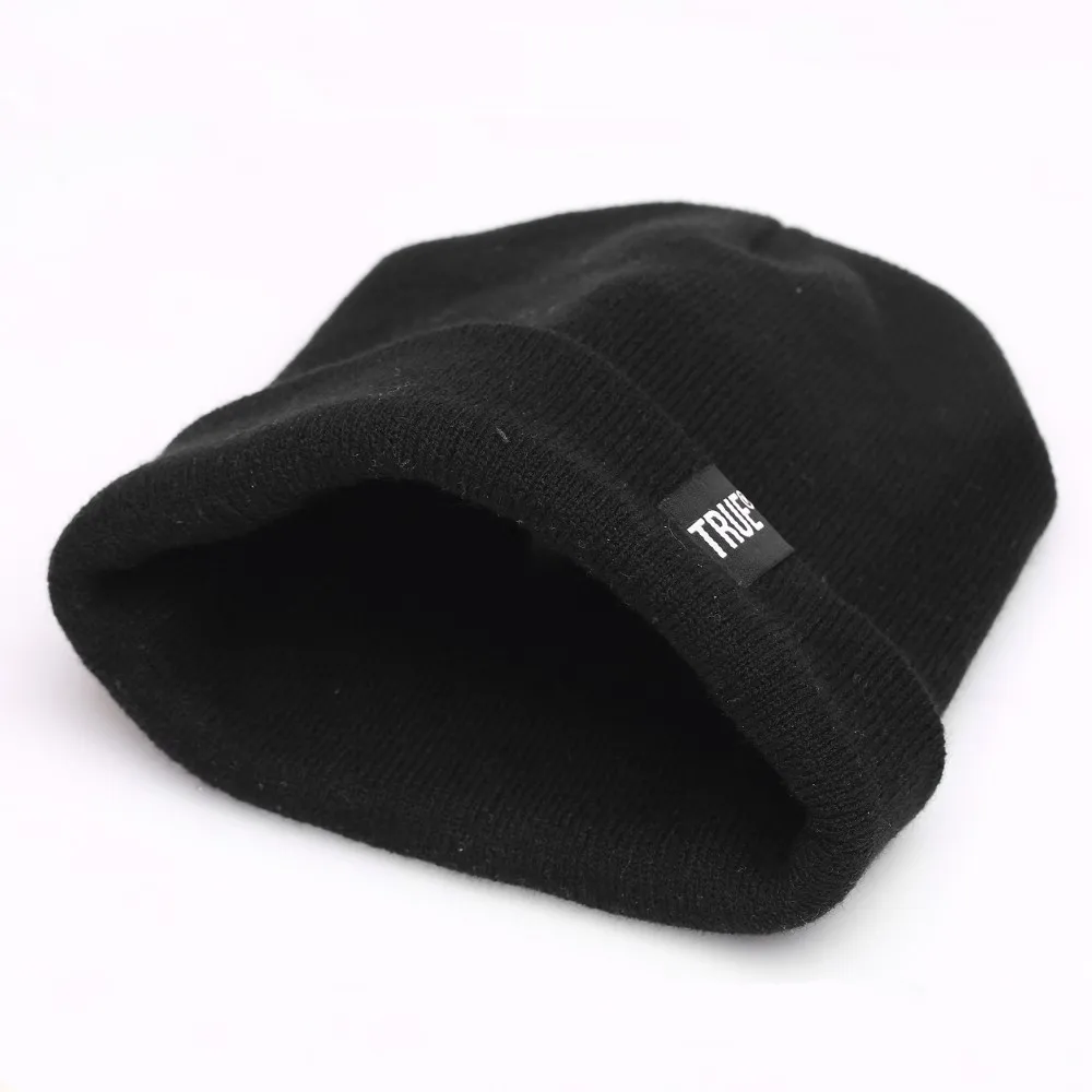 1 PCS Letter True Casual Beanies For Men Women Fashion Knitted Winter Hat Solid Color Hip-hop Skullies Bonnet Unisex Cap Gorros