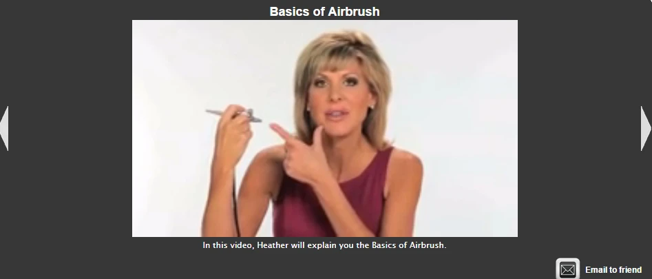How to use airbrush to makeup 7