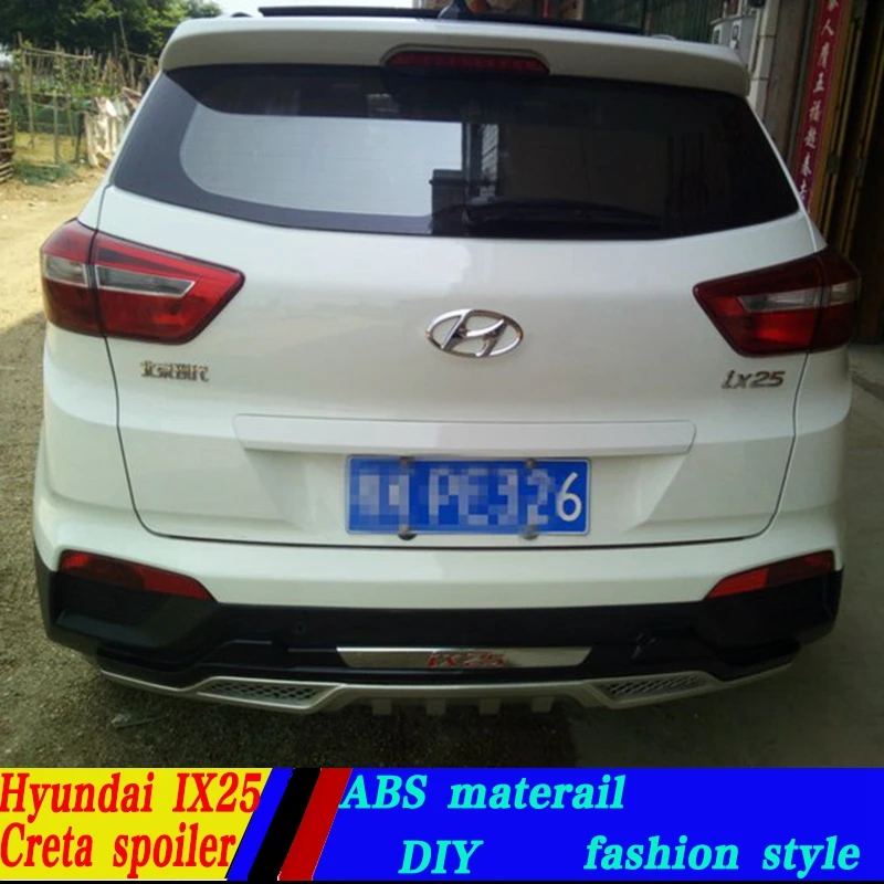 Используется для hyundai IX25/creta спойлер ix25/creta высокого качества ABS Материал заднее
