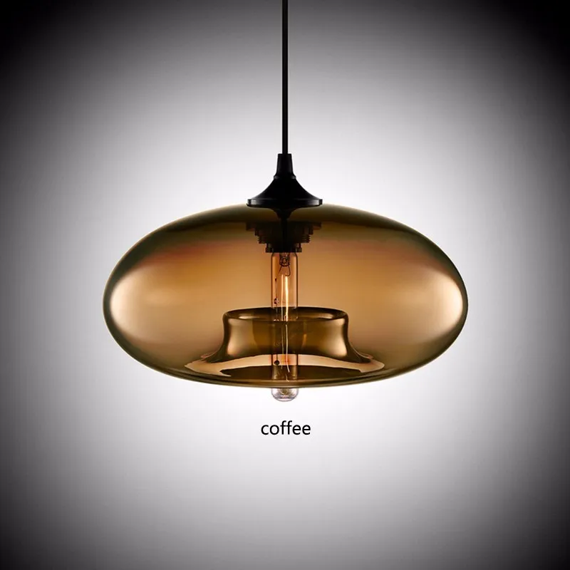 hanging glass pendant lights