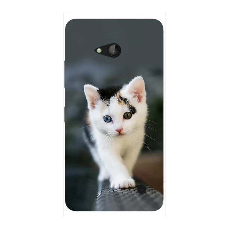 Июнь новый стиль для Nokia Lumia 730 735 задняя крышка растения оригинальные мягкие