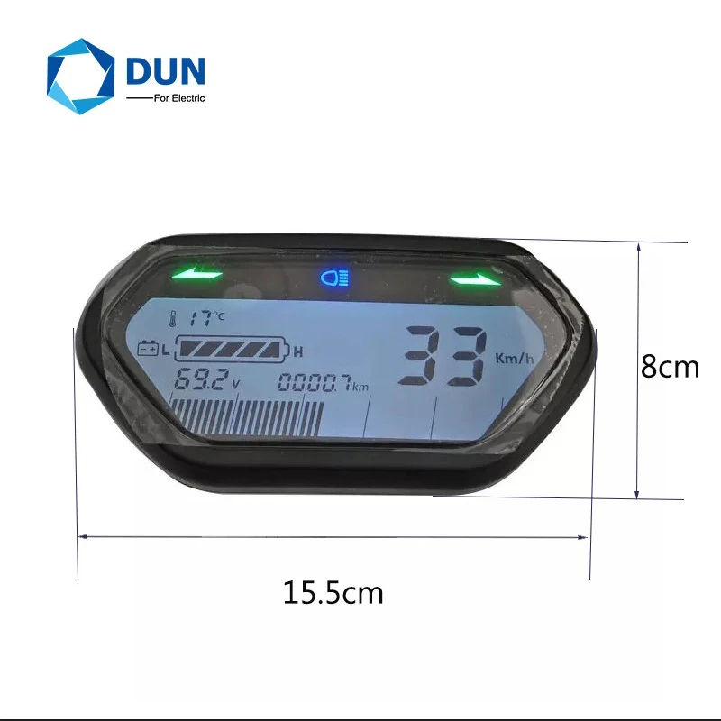 48V-96V LCD PHASE Speed meter dashboard for electric scooter/Electric Bike/ Electric motorcycle