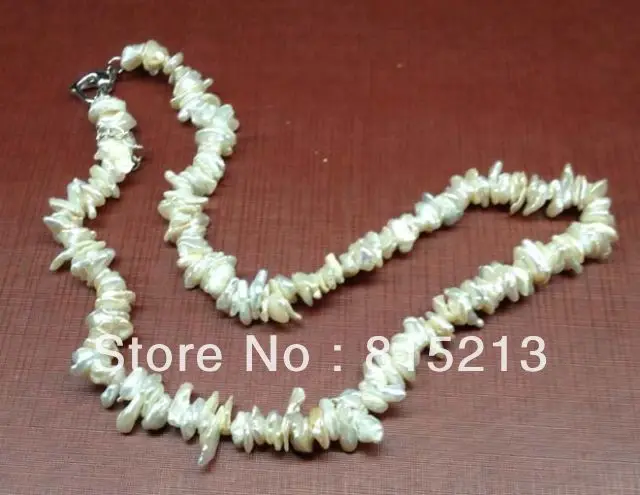 

ddh00764 Genuine 6-11mm small Keshi pearl necklace 16 28% Discount