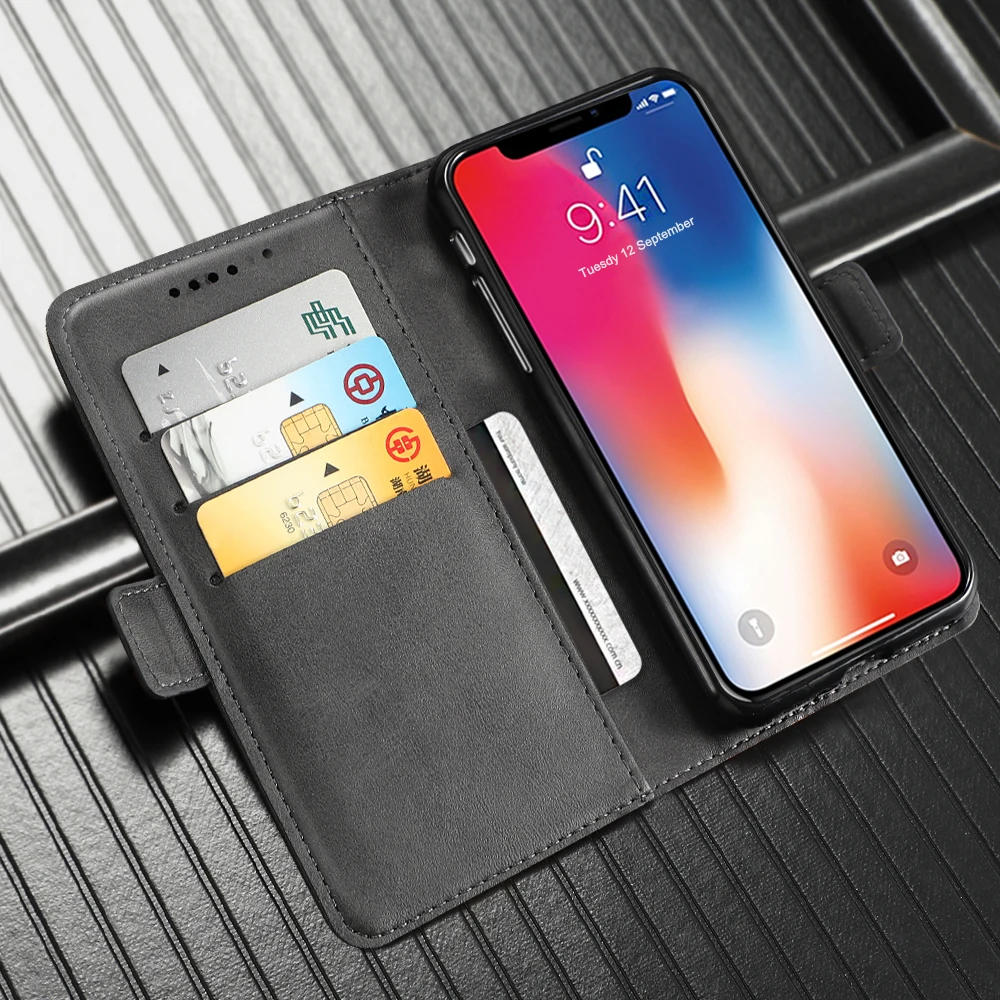 Роскошный чехол книжка с подставкой для Xiaomi Mi 9 SE 9t 8 lite Redmi 7A 7 K20 Pro Note кожаный
