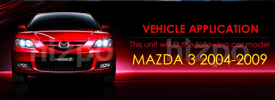 Top 7 "Double 2 Din Car DVD Player AutoRadio for Mazda 3 2004-2009 Head Unit with GPS Bluetooth, USB, CD, 3G Navigation Free Camera 2