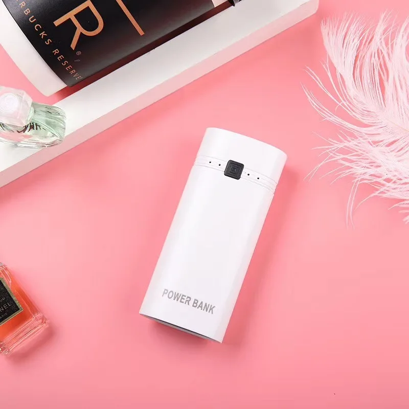Mi ni портативный внешний аккумулятор без батареи Внешний аккумулятор 18650 USB колоннар зарядное устройство для телефона внешний аккумулятор для Xiaomi mi iPhone X Note 8