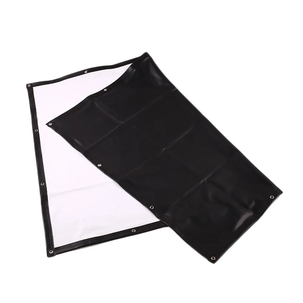 

HD Projection Screen Projector Curtain Wedding Squares Courtyard Durable Portable