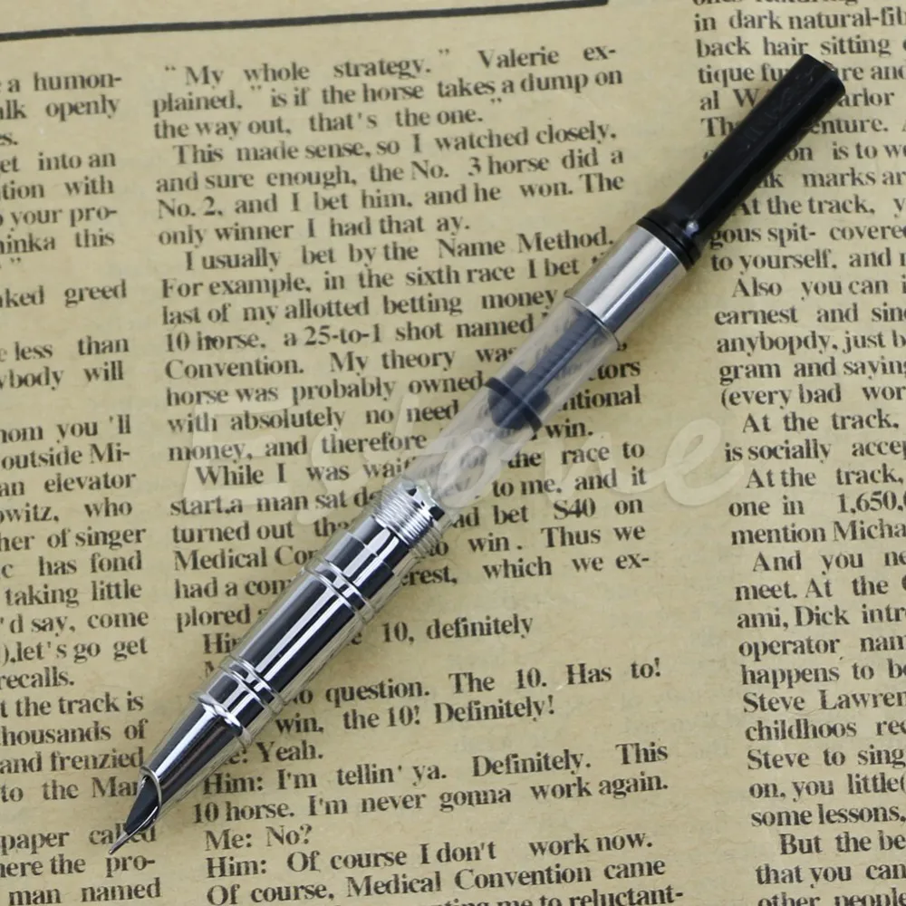 Горячая новинка Jinhao 126 Исполнительный Полный Серебряный тонкий с капюшоном перьевая ручка