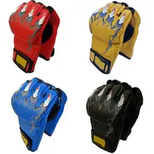 1 Pair of Half Mitt Sports Gloves for Tae kwon Do Boxing Sparring Kick UFC Gloves Boxing Training MMA Boxing Set Sandbags Gloves 1 Pair of Half Mitt Sports Gloves for Tae kwon Do Boxing Sparring Kick UFC Gloves Boxing Training MMA Boxing Set Sandbags Gloves