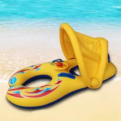 Безопасность мать ребенок сиденье лодка плавать кольцевой плот надувной детский бассейн кольца воды игрушки игры Аксессуары для занятий