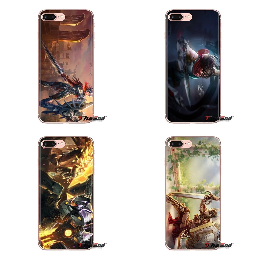 Мягкий чехол Leona Talon league of legends с принтом для Xiaomi Mi4 Mi5 Mi5S Mi6 Mi A1 A2 5X 6X 8 9 Lite SE Pro Max Mix 2 3 2S