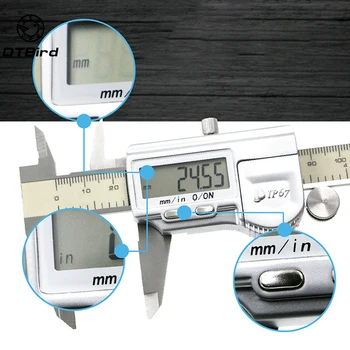 

0.01mm 300mm IP67 Waterproof Digital calipers Stainless Steel Electronic Digital Vernier Caliper Measuring Tools