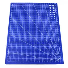 30*22 см коврики для резки А4 сетка двухсторонняя режущая пластина Дизайн гравировка модель пластины опосредованная ножа масштабная пластина резки картона