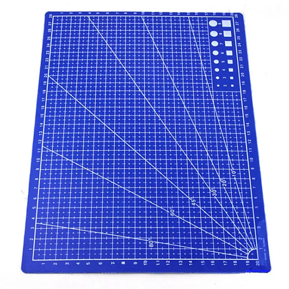 

30*22cm Cutting Mats A4 Grid Double-sided Cutting Plate Design Engraving Model Plate Mediated Knife Scale Plate cut Cardboard