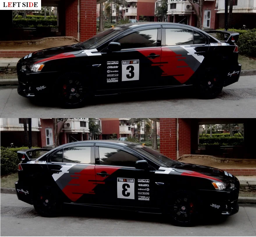 LEFT SIDE Car Stickers Tailor made Car Decoration Stickers Car Spray