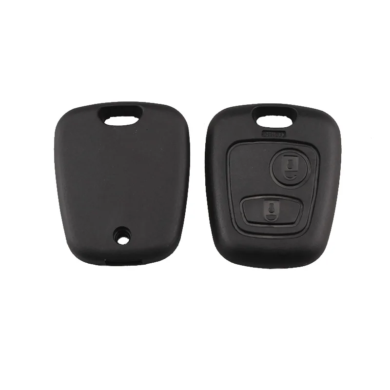 

Remote Key Case Shell Entry Fob 2 Buttons for Peugeot 106 206 306 406 for Citroen C1 C2 C3 C4 XSARA Picasso without Blade