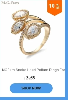 MGFam одиночные розовые кольца Rouund для сладких женщин CZ 18 k G P золотого цвета Горячие ювелирные изделия AAA+ кубический циркон