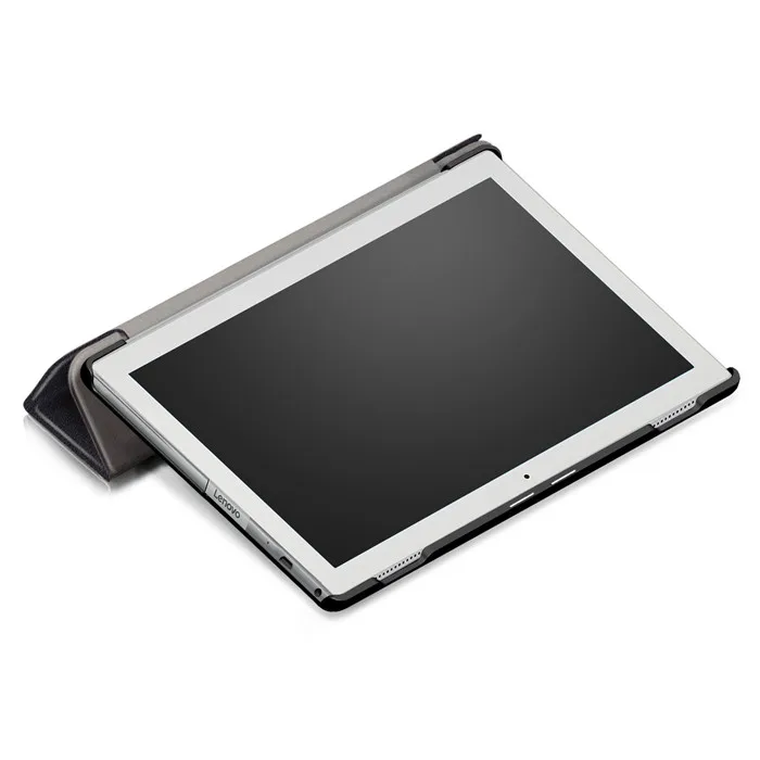 100 шт. искусственная кожа Стенд чехол для Lenovo tab4 Tab 4 10 tb-x304f tb-x304n tb-x304 10." Планшеты+ экран протектор