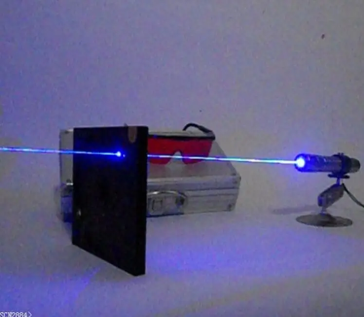 Most Powerful 100000m Blue Laser Pointer Laser Pen Aluminum alloy Lasers Bore Sighter Light cigarette + Charger + Box +glasses