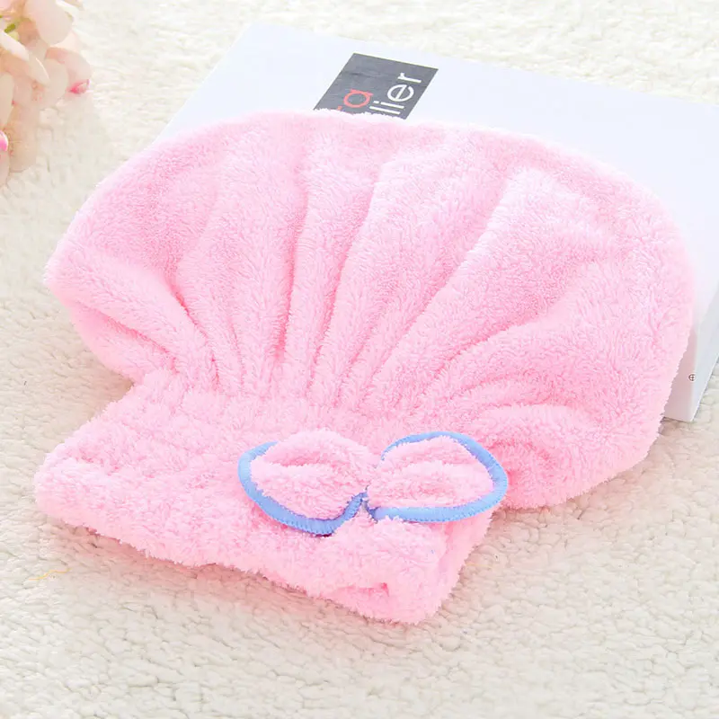 GIANTEX женские полотенца для ванной комнаты из микрофибры полотенце для волос банное полотенце s для взрослых toallas servitte de bain recznik handdoeken - Цвет: Розовый