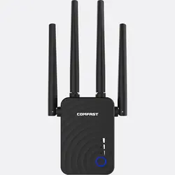 Comfast 1200 Мбит/с беспроводной Wi fi extender Ретранслятор/маршрутизатор Dual Band 2,4 и 5,8 г 4 * 2dBi Wi fi антенна большой дальности сигнала Усилители домашние