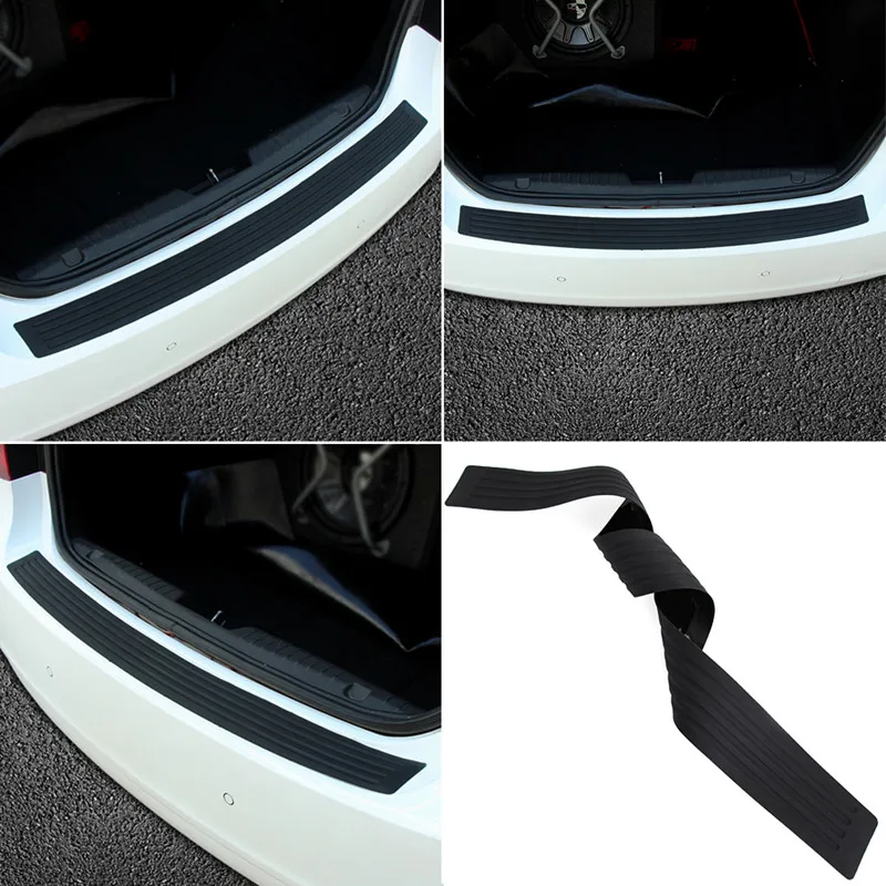 1PCS Car Styling Door Sill Guard Rear Bumper Protector Strip for