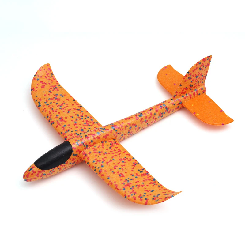 Kids Airplane Toy Hand Throwing Foam Plane Model Children Outdoor Flaying Glider Toys EPP Resistant Breakout Aircraft BB3107 (1)