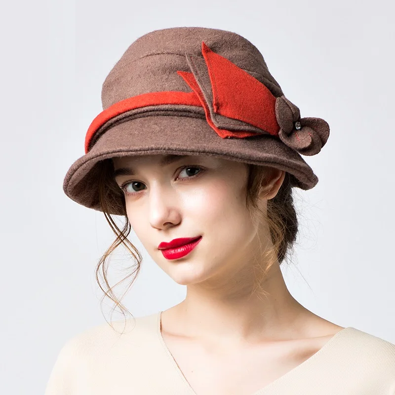 Новое поступление, женская зимняя шапочка для бассейна, женская модная шерстяная шапка для студентов, для отдыха, дорожная шляпа для девочек, британский художник, Повседневная шапка, B-7836