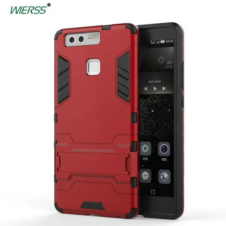 3D Железный человек роскошный противоударный Прочный чехол для Huawei P9(EVA L09 EVA L19 L29) 5