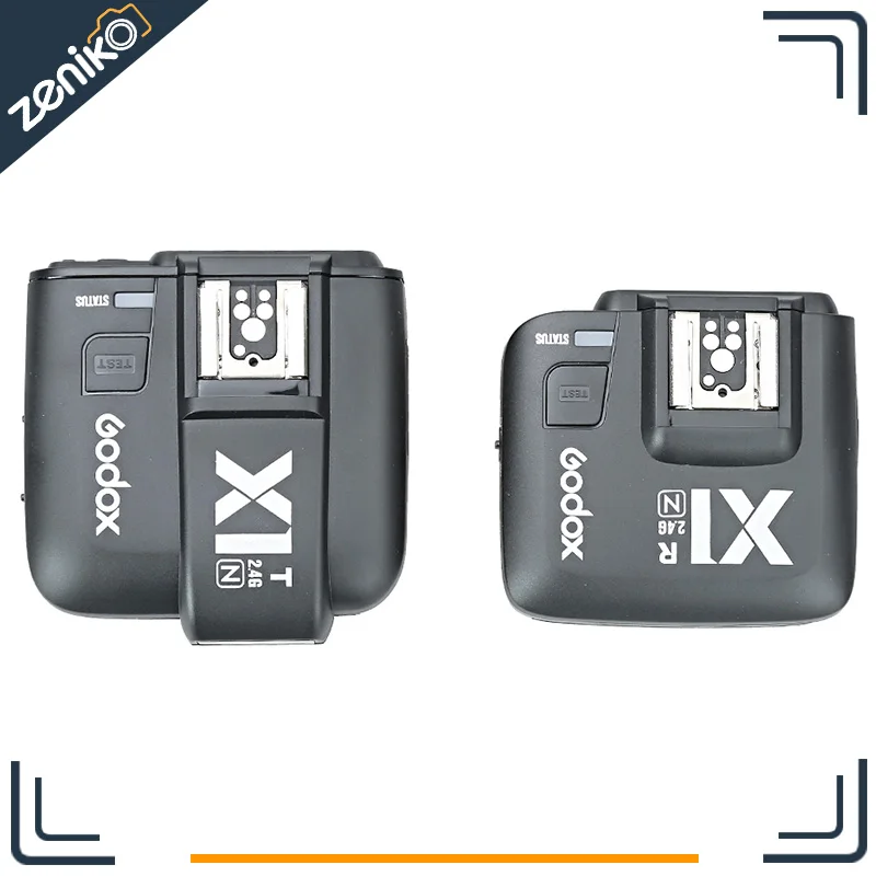 

Godox X1N TTL 2.4 G Wireless Transmitter With Receiver Kit For Nikon D800 D3X D3 D2X D2H D1H D1X D700 D300 D200 D100 (X1C KIT)