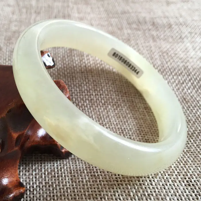 

60mm Chinese Certified Grade A Natural Green Xiu Jade Gems Bracelet Bangle 3344 28% 10.13