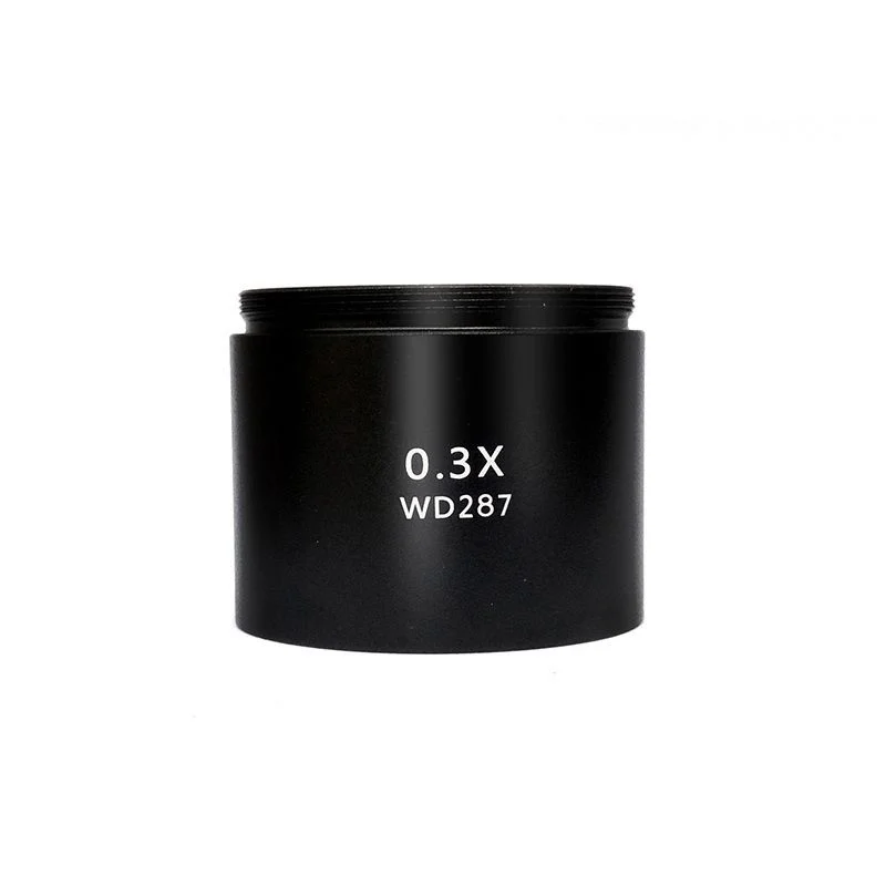 

0.3x Barlow Auxiliary Objective Lens WD 287mm Thread Diameter1-7/8" (48 mm) for Trinocular Stereo Microscope