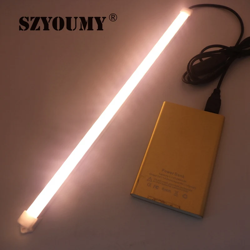 SZYOUMY низкая цена USB 5V 24 Led 5630 твердая полоса света трубка холодный белый/лампа со