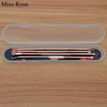 Очиститель черных точек прыщей пятна комедонов для удаления шрамов от акне, Zit, моднок ювелирное изделие экстрактор для удаления косметический инструмент для очистки комплект 4 шт./компл