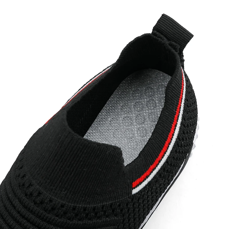 Sneakers Women Sport Shoes Lace-Up Beginner Rubber Fashion Mesh Round Cross Straps Flat Sneakers Running Shoes Casual Shoes (7)