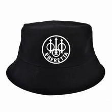 Мужская и женская кепка с буквенным принтом BERETTA, модные летние Панамы унисекс, уличная Кепка для охоты, рыбалки, рыбака, Боба