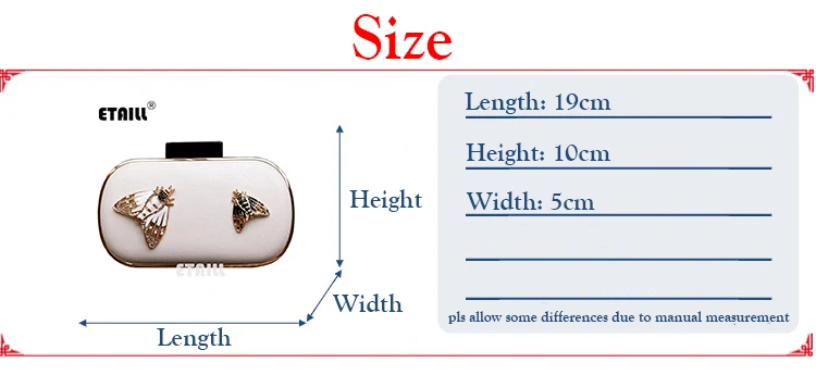 Clutch White Beaded Crystal Bag For Women Party Evening Clutches