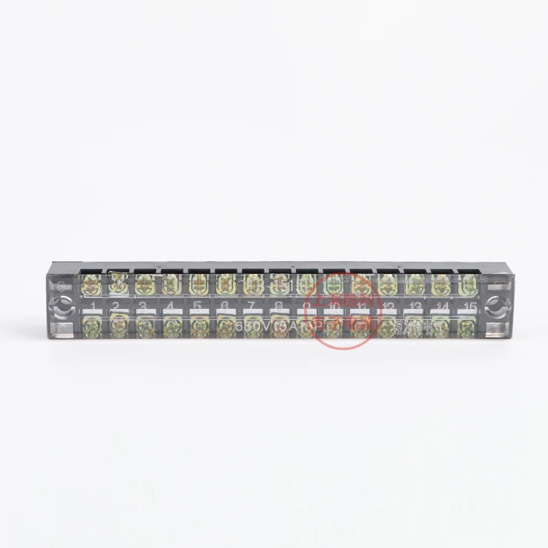 Клеммная колодка P140 TB 1515 600 В 15 А 15P 30 шт.|terminal block|screw terminal barriercopper block |