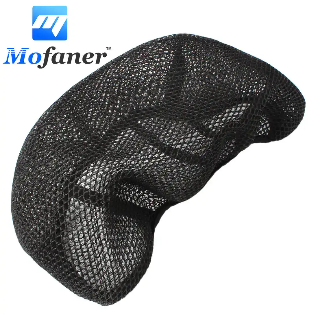 3D черный чехол для сиденья мотоцикла, самоката, дышащий протектор s m l xl XXL - изображение